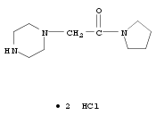 2-(Piperazin-1-yl)-1-(pyrrolidin-1-yl)ethanone dihydrochloride